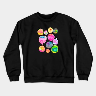 Big Watercolor Dots Crewneck Sweatshirt